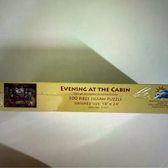 NEW Suns Out Evening at the Cabin Jigsaw Puzzle 300 piece - Picture 5 of 5